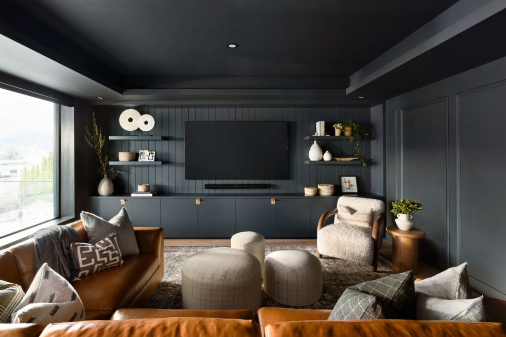 luxury media room