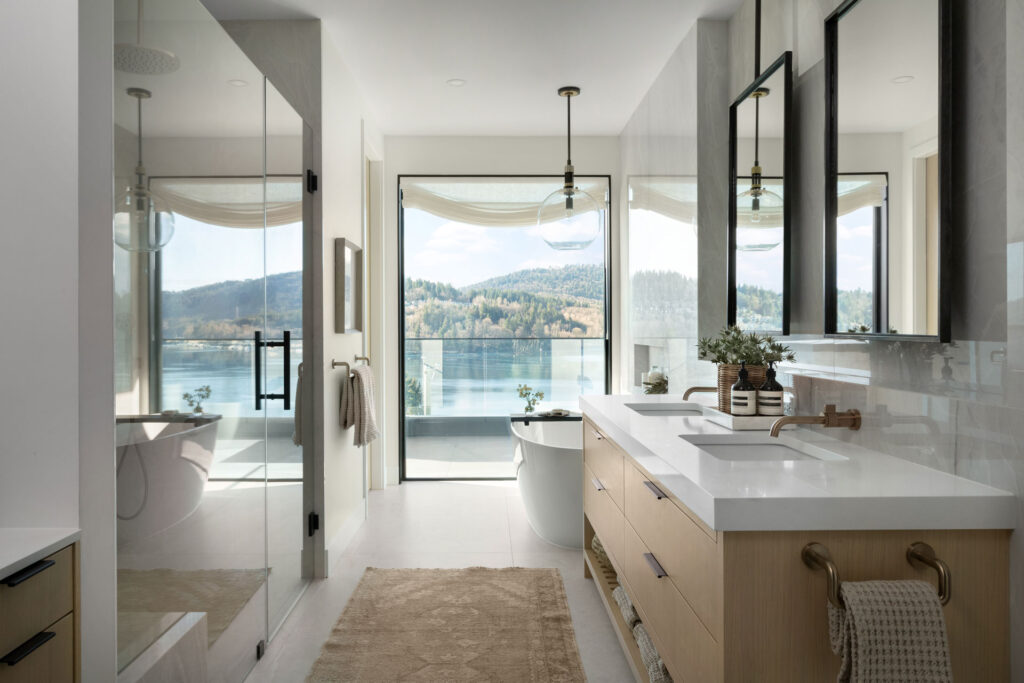 spa-inspired bathroom